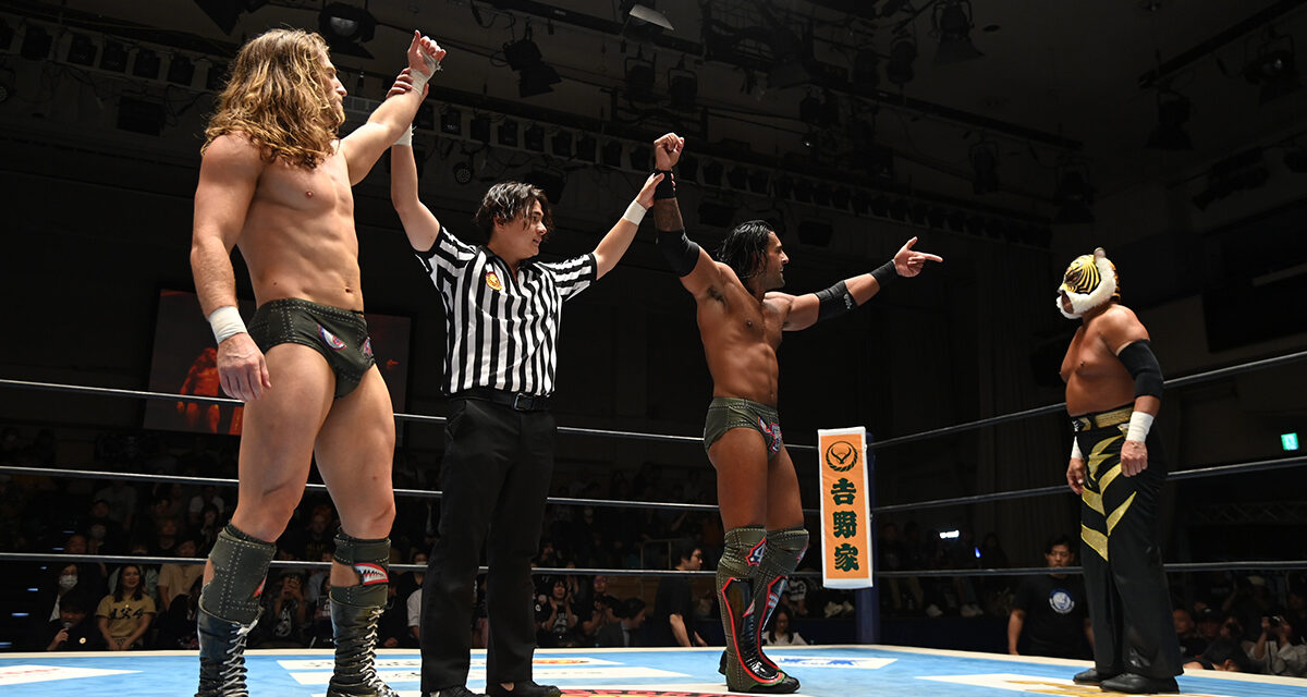 Super Jr. Tag League: Bullet Club War Dogs eliminate Mask and Suicida