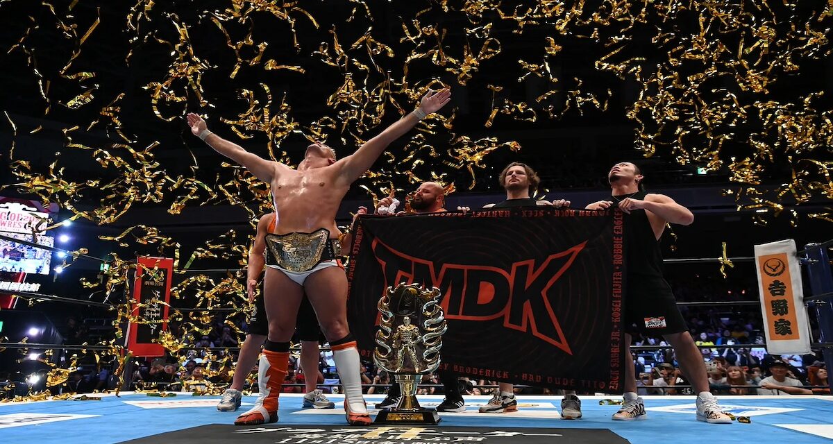 NJPW King of ProWrestling Zack Sabre Jr. is the IWGP World