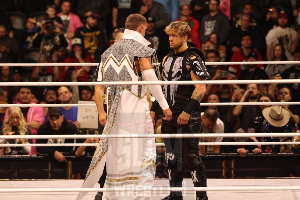 Will Ospreay vs. Kyle Fletcher at AEW Full Gear on Saturday, November 23, 2024, at the Prudential Center in Newark, NJ. Photo by George Tahinos, https://georgetahinos.smugmug.com