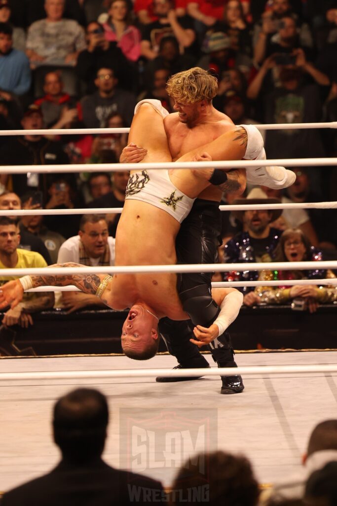 Will Ospreay vs. Kyle Fletcher at AEW Full Gear on Saturday, November 23, 2024, at the Prudential Center in Newark, NJ. Photo by George Tahinos, https://georgetahinos.smugmug.com