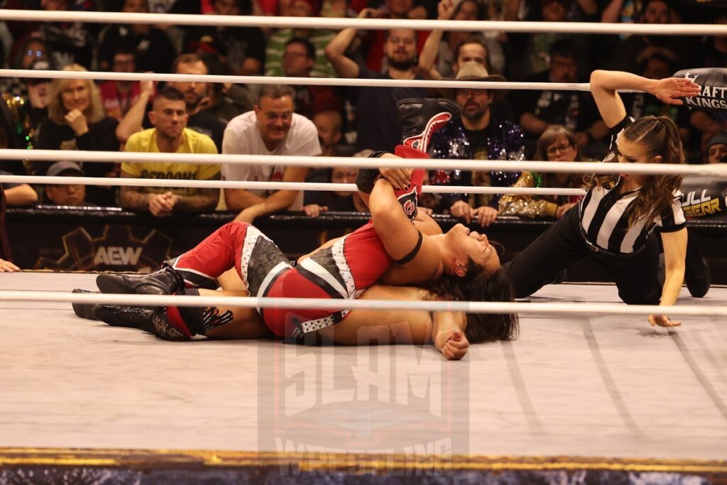 AEW International Champion Match: Konosuke Takeshita (c) vs. Ricochet at AEW Full Gear on Saturday, November 23, 2024, at the Prudential Center in Newark, NJ. Photo by George Tahinos, https://georgetahinos.smugmug.com