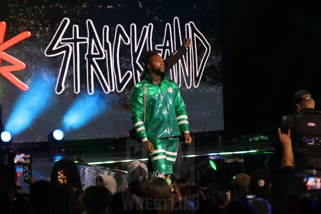 Swerve Strickland and Prince Nana at AEW Full Gear on Saturday, November 23, 2024, at the Prudential Center in Newark, NJ. Photo by George Tahinos, https://georgetahinos.smugmug.com