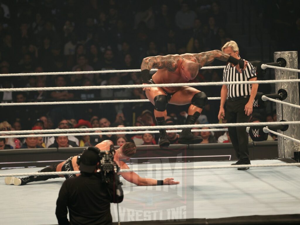 Cody Rhodes & Randy Orton vs Gunther & Ludvig Kaiser at WWE Smackdown on Friday, November 1, 2024 (taped October 25, 2024), at the Barclays Center in Brooklyn, NY. Photo by George Tahinos, https://georgetahinos.smugmug.com