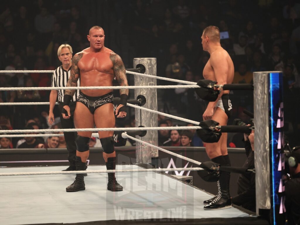 Cody Rhodes & Randy Orton vs Gunther & Ludvig Kaiser at WWE Smackdown on Friday, November 1, 2024 (taped October 25, 2024), at the Barclays Center in Brooklyn, NY. Photo by George Tahinos, https://georgetahinos.smugmug.com