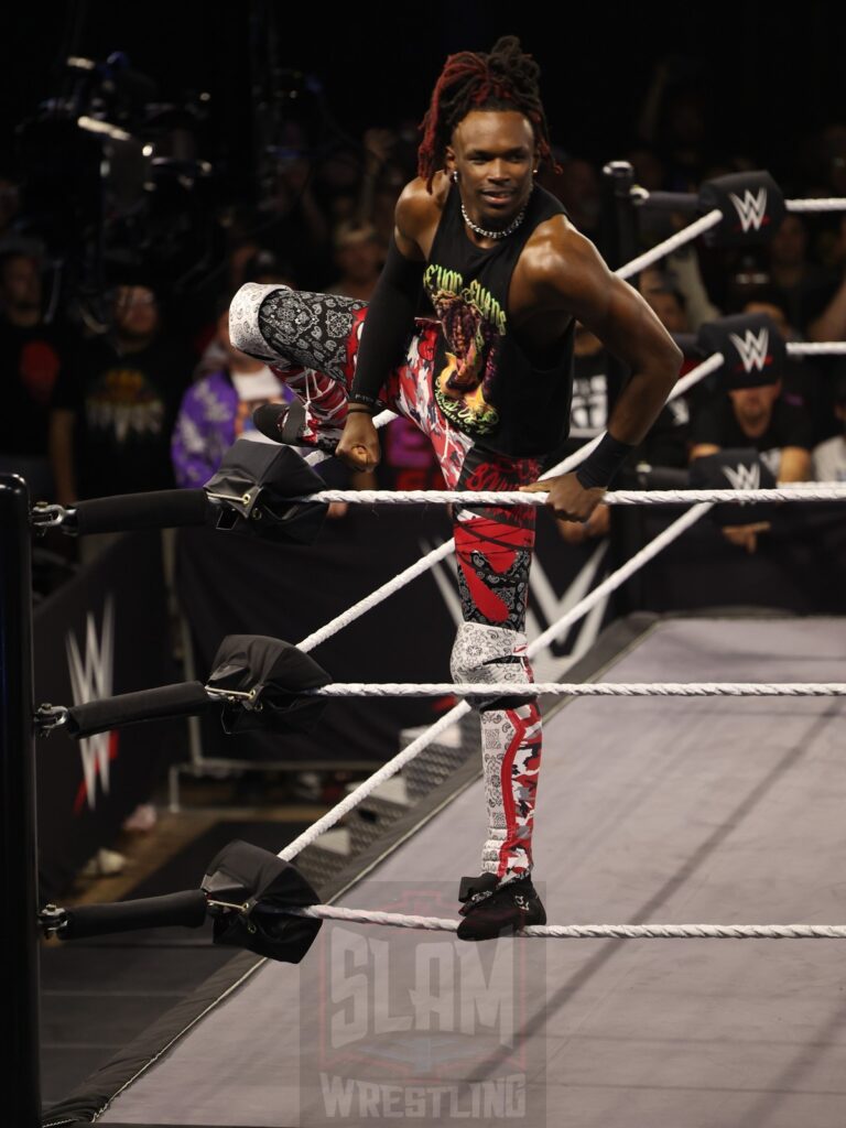 Je’Von Evans at NXT on Wednesday, November 6, 2024, at the 2300 Arena, in Philadelphia, PA. Photo by George Tahinos, https://georgetahinos.smugmug.com