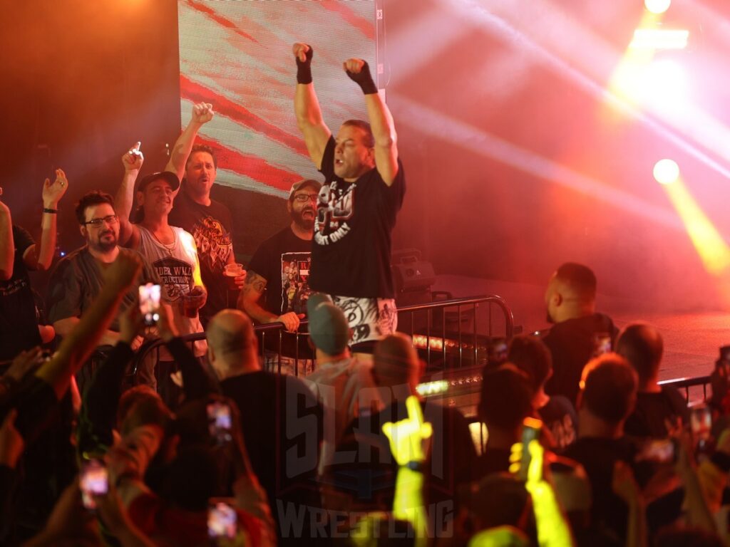 Rob Van Dam arrives during Je’Von Evans vs Wes Lee at NXT on Wednesday, November 6, 2024, at the 2300 Arena, in Philadelphia, PA. Photo by George Tahinos, https://georgetahinos.smugmug.com