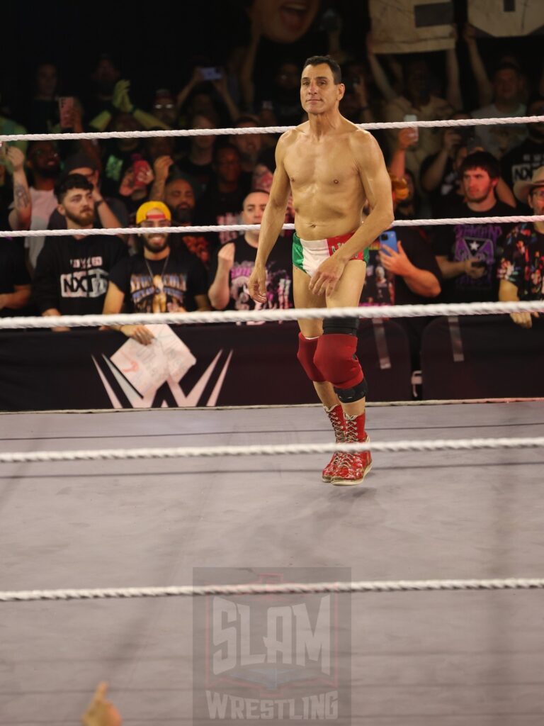 Nunzio / Little Guido at NXT on Wednesday, November 6, 2024, at the 2300 Arena, in Philadelphia, PA. Photo by George Tahinos, https://georgetahinos.smugmug.com