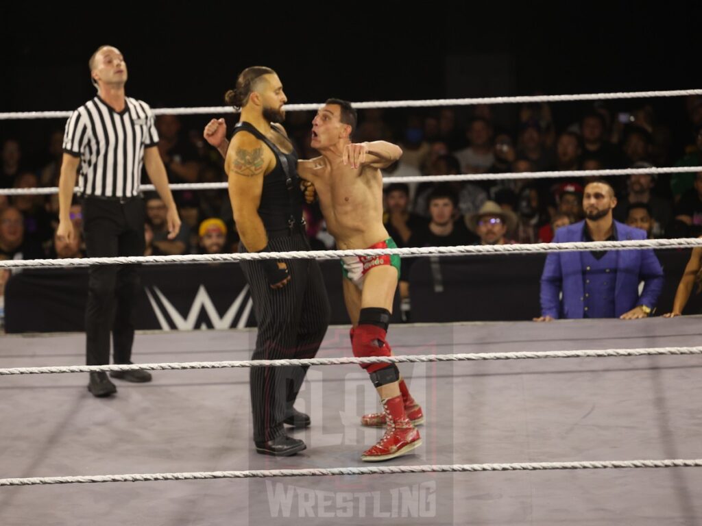 North American Championship: Nunzio vs Tony D’Angelo (c) at NXT on Wednesday, November 6, 2024, at the 2300 Arena, in Philadelphia, PA. Photo by George Tahinos, https://georgetahinos.smugmug.com