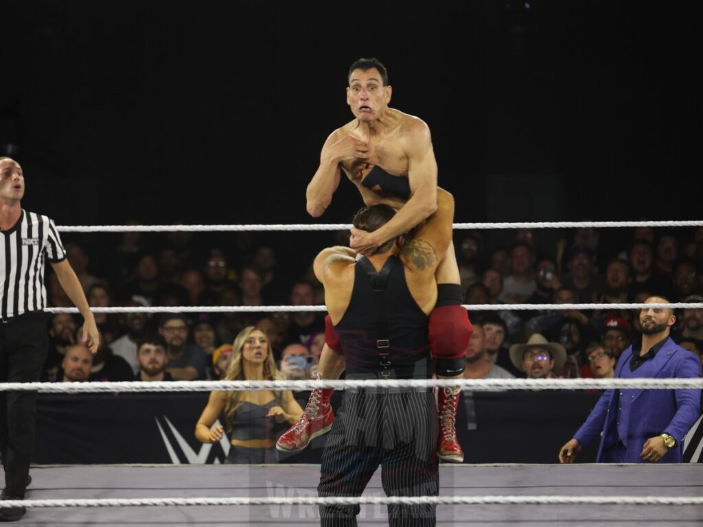 North American Championship: Nunzio vs Tony D’Angelo (c) at NXT on Wednesday, November 6, 2024, at the 2300 Arena, in Philadelphia, PA. Photo by George Tahinos, https://georgetahinos.smugmug.com