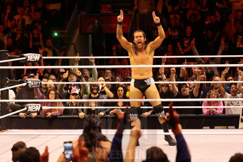 Adam Cole at AEW Dynamite on Wednesday, November 13, 2024, at the Total Mortgage Arena, in Bridgeport, Connecticut. Photo by George Tahinos, georgetahinos.smugmug.com