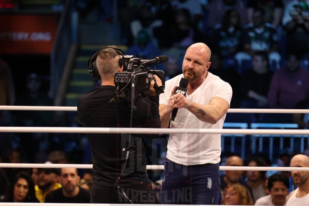 Jon Moxley at AEW Dynamite on Wednesday, November 13, 2024, at the Total Mortgage Arena, in Bridgeport, Connecticut. Photo by George Tahinos, georgetahinos.smugmug.com