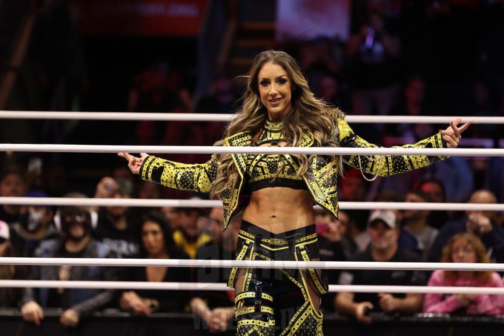 Britt Baker at AEW Dynamite on Wednesday, November 13, 2024, at the Total Mortgage Arena, in Bridgeport, Connecticut. Photo by George Tahinos, georgetahinos.smugmug.com