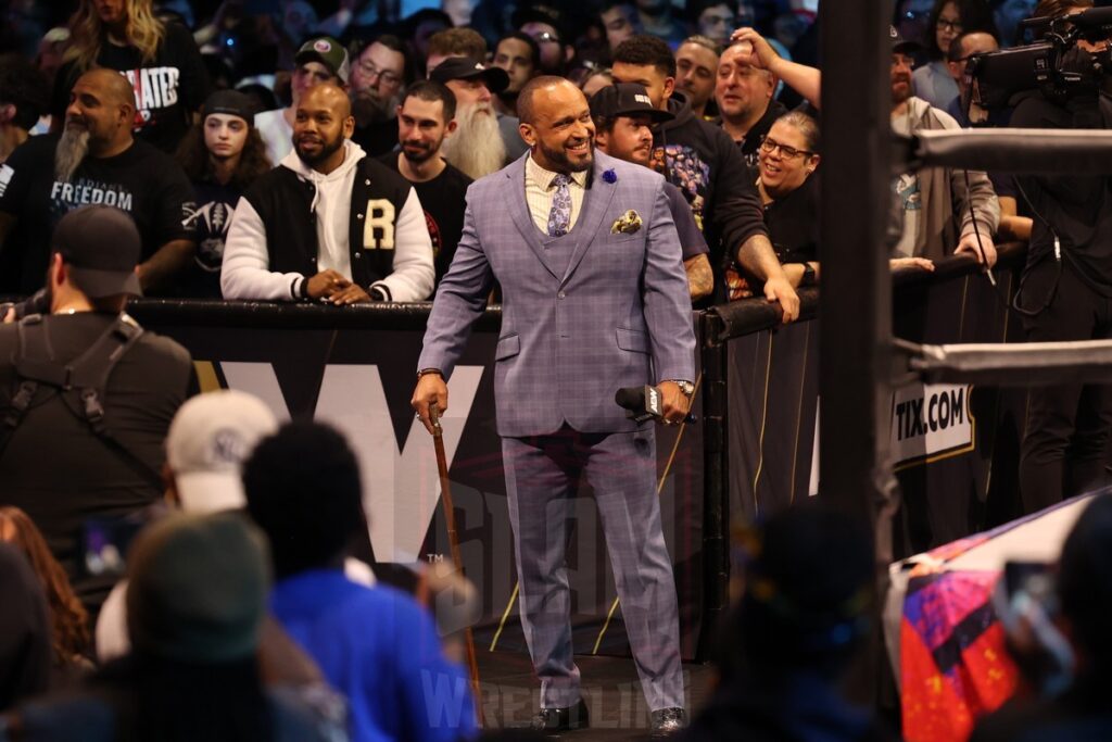 MVP at AEW Dynamite on Wednesday, November 13, 2024, at the Total Mortgage Arena, in Bridgeport, Connecticut. Photo by George Tahinos, georgetahinos.smugmug.com