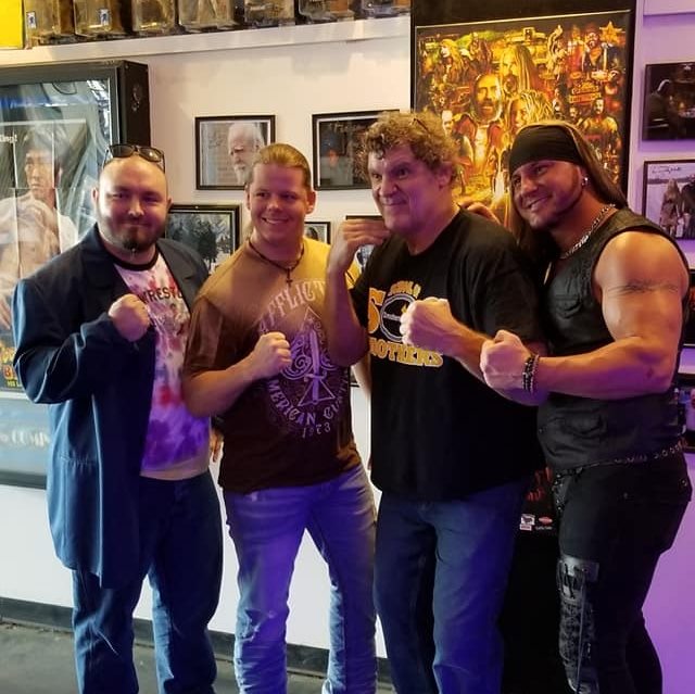 JP, LT FLak, Tracy Smothers, & Chase Stevens - Journeyman movie premier 8 30 18