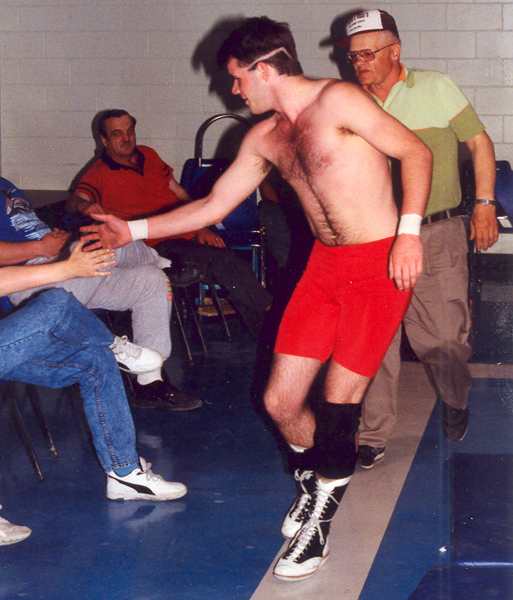 Ernest Rheault follows Vance Nevada (Vern May) after Nevada's debut in May 1993.