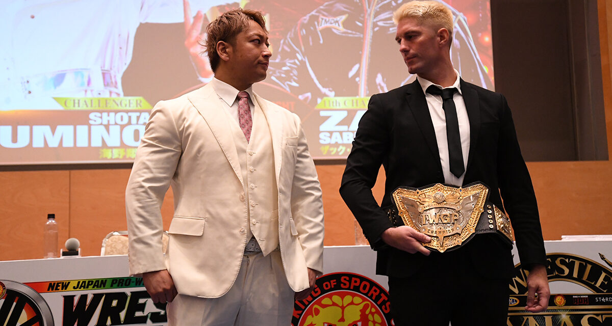 Tough talk at Wrestle Kingdom 19 press conference