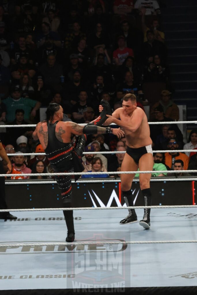 World Heavyweight Championship Match: Damian Priest vs. Gunther (c) at WWE Survivor Series: War Games, at the Rogers Arena in Vancouver, BC, on Saturday, November 30, 2024. Photo by Mike Mastrandrea, https://www.instagram.com/mikemastrandrea_photography