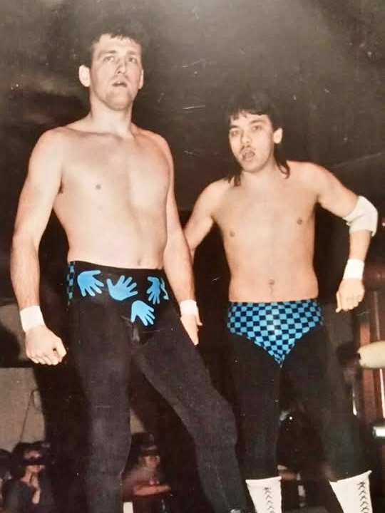 A young Shane and Steve Morton. Photo by Jerilynn Morton