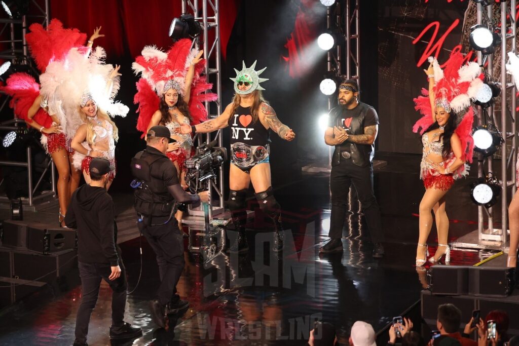 ROH World Champion Chris Jericho with Bryan Keith) at Ring of Honor's Final Battle on Friday, December 20, 2024, at the Hammerstein Ballroom in New York, New York. Photo by George Tahinos, georgetahinos.smugmug.com