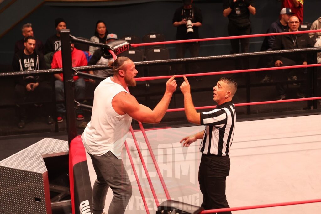 ROH World Championship Match: Chris Jericho (c) (with Bryan Keith and Big Bill) vs Matt Cardona at Ring of Honor's Final Battle on Friday, December 20, 2024, at the Hammerstein Ballroom in New York, New York. Photo by George Tahinos, georgetahinos.smugmug.com