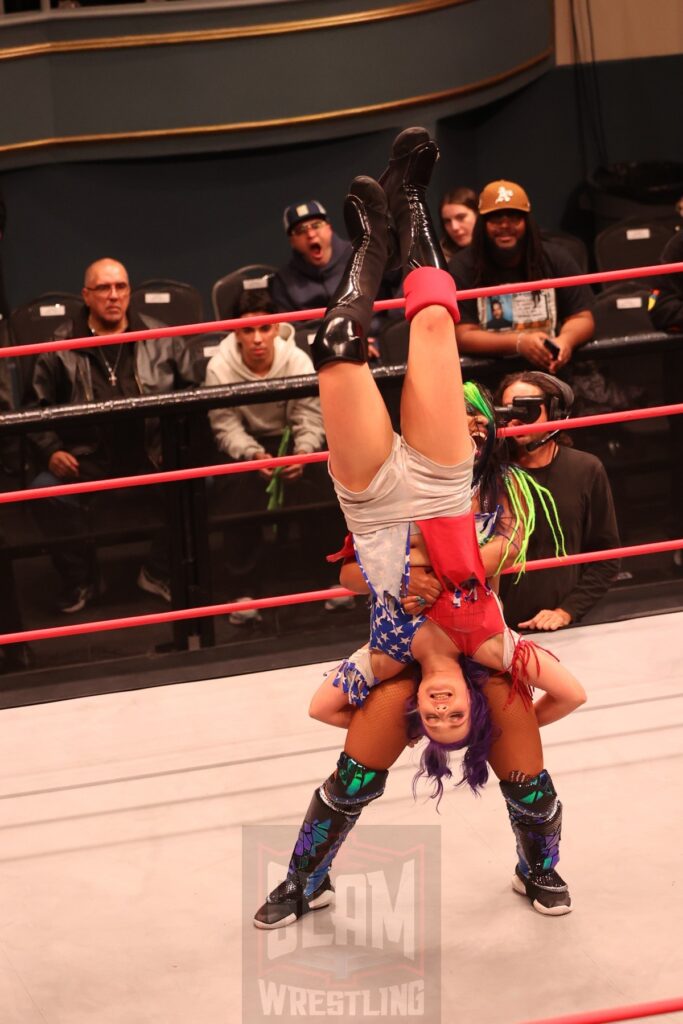 ROH World Women's Championship Match: Athena (c) vs Billie Starkz at Ring of Honor's Final Battle on Friday, December 20, 2024, at the Hammerstein Ballroom in New York, New York. Photo by George Tahinos, georgetahinos.smugmug.com