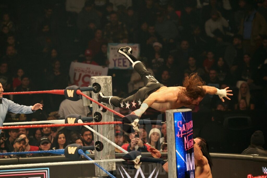 Drew McIntyre vs. Sami Zayn at WWE Saturday Night's Main Event on Saturday, December 14, 2024, at the Nassau Veterans Memorial Coliseum in Uniondale, New York. Photo by George Tahinos, georgetahinos.smugmug.com