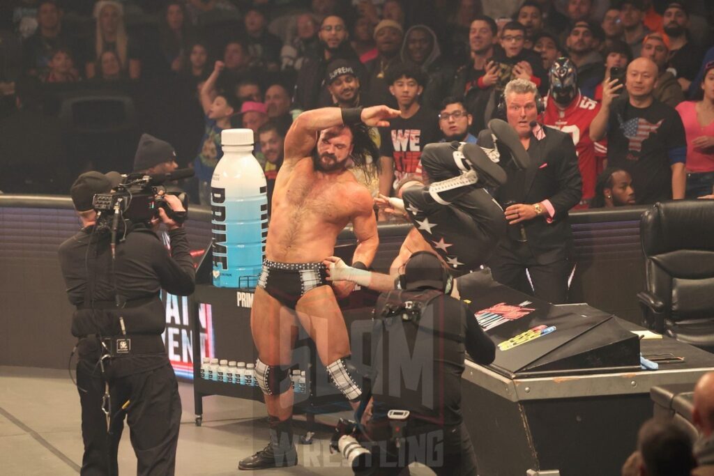 Drew McIntyre vs. Sami Zayn at WWE Saturday Night's Main Event on Saturday, December 14, 2024, at the Nassau Veterans Memorial Coliseum in Uniondale, New York. Photo by George Tahinos, georgetahinos.smugmug.com