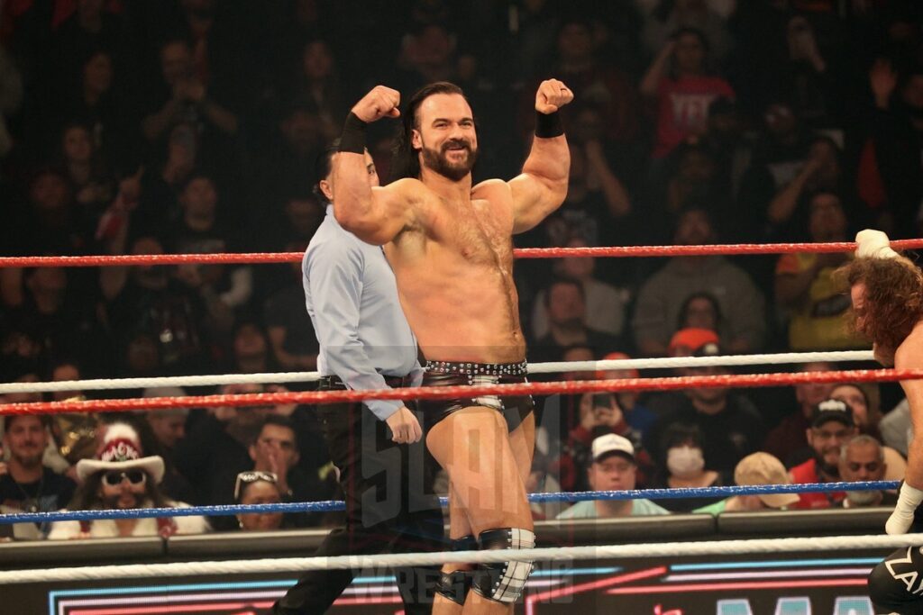 Drew McIntyre vs. Sami Zayn at WWE Saturday Night's Main Event on Saturday, December 14, 2024, at the Nassau Veterans Memorial Coliseum in Uniondale, New York. Photo by George Tahinos, georgetahinos.smugmug.com