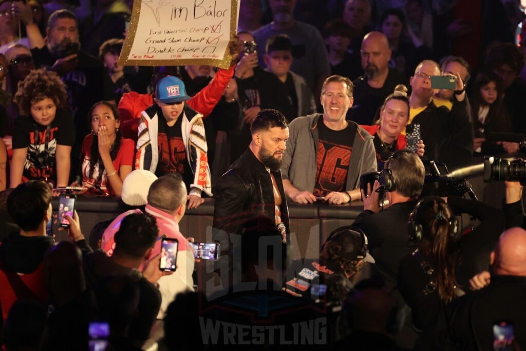 Finn Balor at WWE Saturday Night's Main Event on Saturday, December 14, 2024, at the Nassau Veterans Memorial Coliseum in Uniondale, New York. Photo by George Tahinos, georgetahinos.smugmug.com