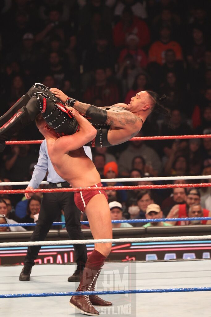 World Heavyweight Championship Match: Finn Balor vs. Damian Priest vs. Gunther (c) at WWE Saturday Night's Main Event on Saturday, December 14, 2024, at the Nassau Veterans Memorial Coliseum in Uniondale, New York. Photo by George Tahinos, georgetahinos.smugmug.com