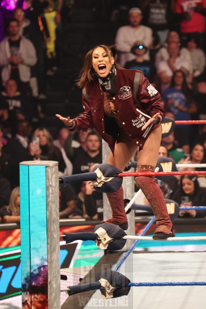 Michin at WWE Saturday Night's Main Event on Saturday, December 14, 2024, at the Nassau Veterans Memorial Coliseum in Uniondale, New York. Photo by George Tahinos, georgetahinos.smugmug.com