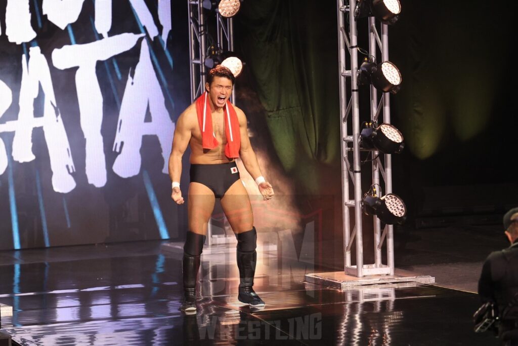 Katsuyori Shibata at Ring of Honor's Final Battle on Friday, December 20, 2024, at the Hammerstein Ballroom in New York, New York. Photo by George Tahinos, georgetahinos.smugmug.com