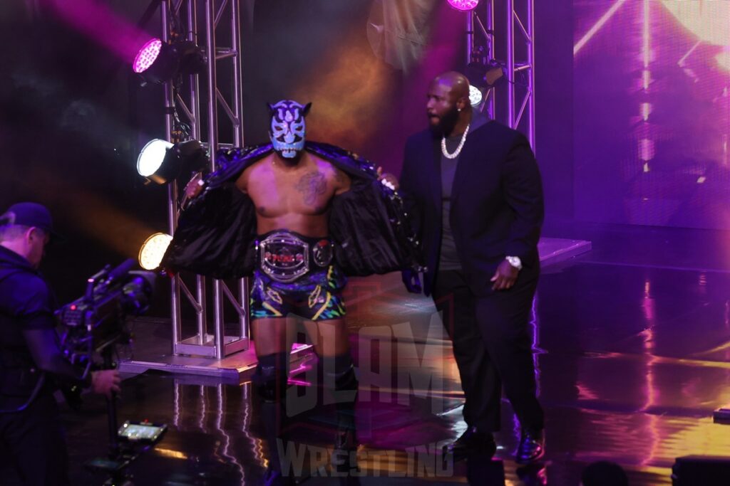 ROH Pure Champion Lee Moriarty at Ring of Honor's Final Battle on Friday, December 20, 2024, at the Hammerstein Ballroom in New York, New York. Photo by George Tahinos, georgetahinos.smugmug.com