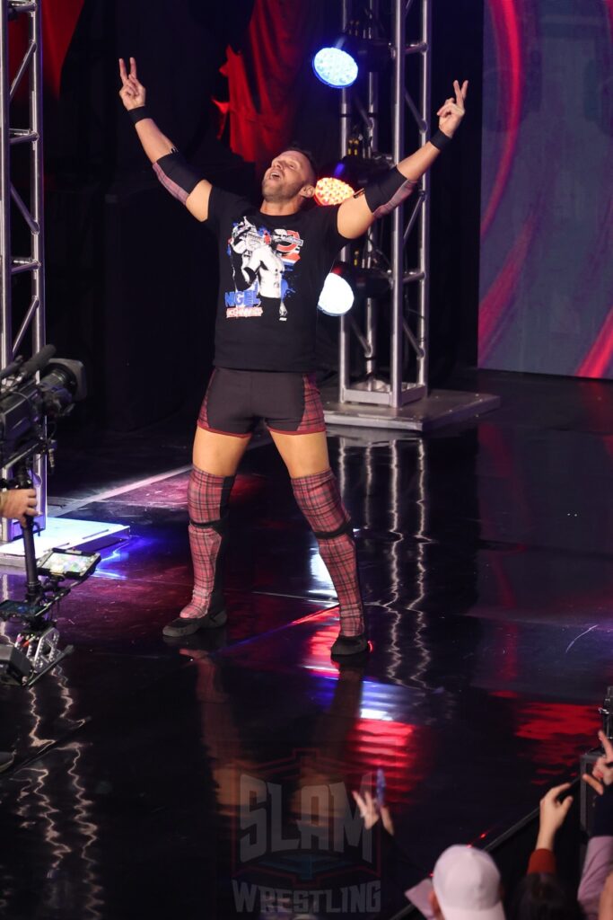 Nigel McGuinness at Ring of Honor's Final Battle on Friday, December 20, 2024, at the Hammerstein Ballroom in New York, New York. Photo by George Tahinos, georgetahinos.smugmug.com