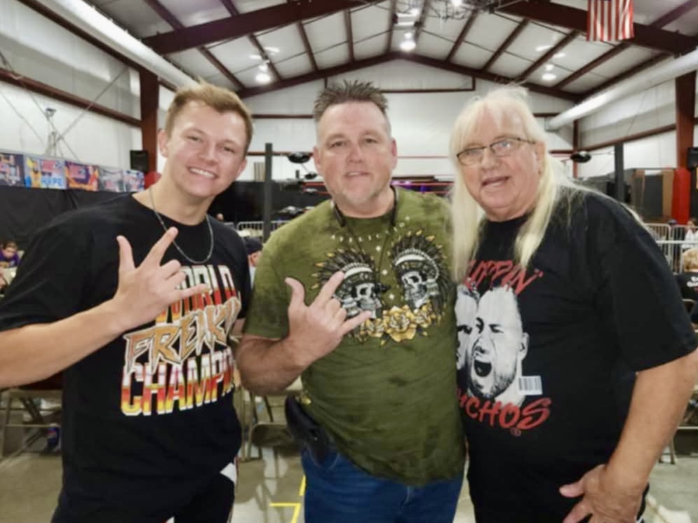 Kerry, Shane and Ricky Morton. Photo courtesy Shane Morton