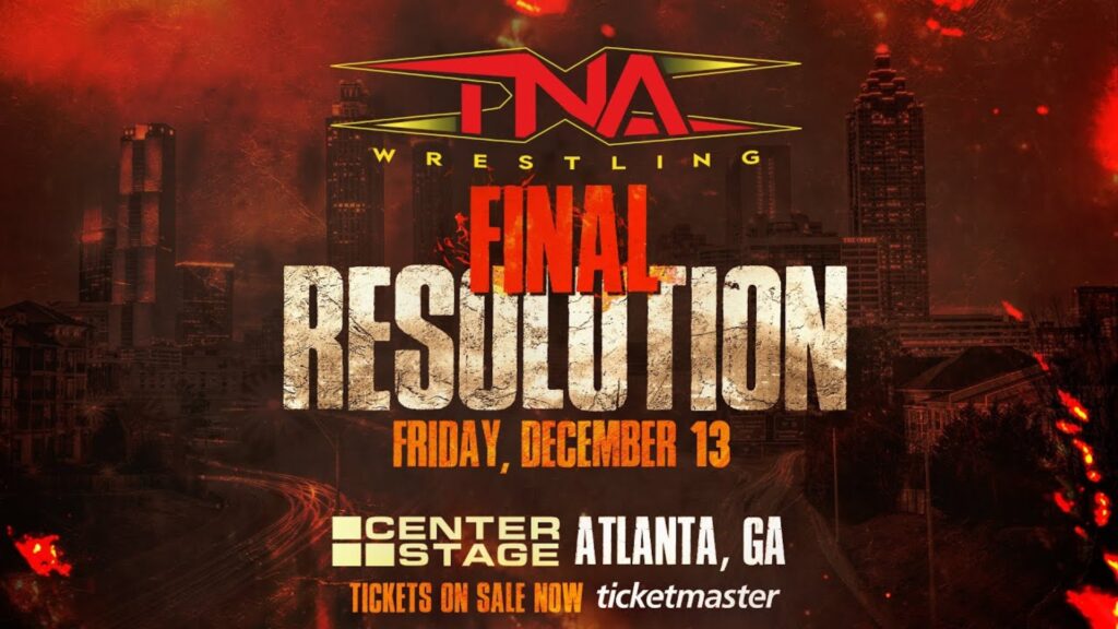 Promo poster for TNA Final Resolution 2024.