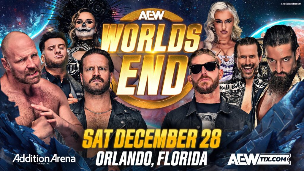 AEW World's End 2024 poster