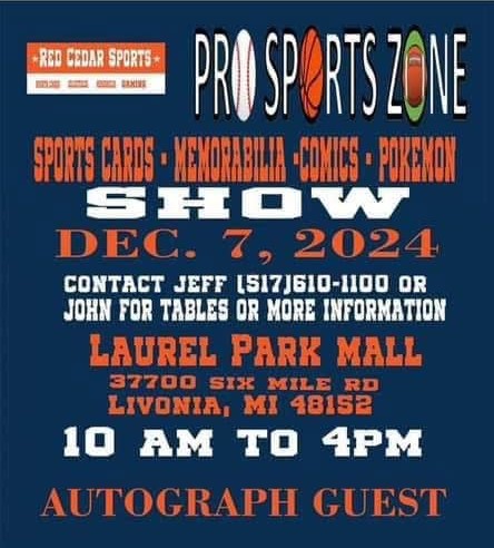 card show flyer