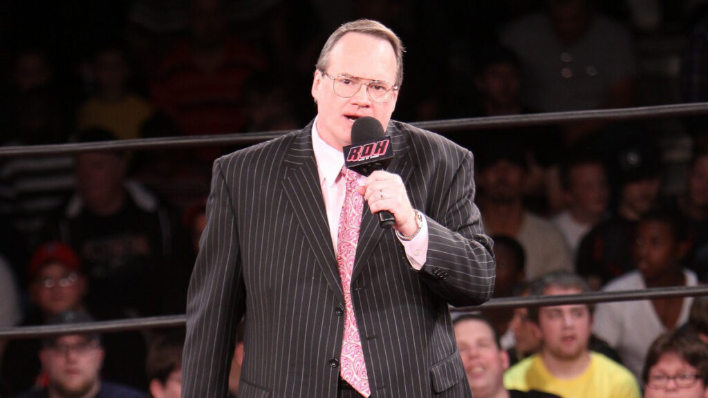 Jim Cornette in Ring of Honor. Photo by George Tahinos, georgetahinos.smugmug.com