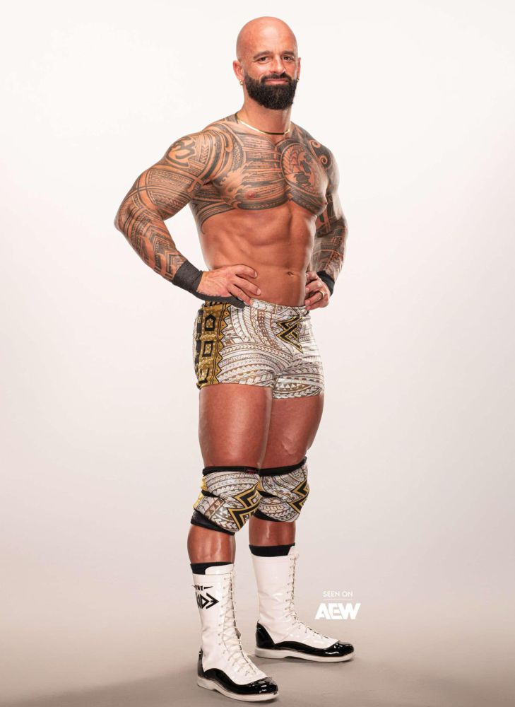 Colby Carter in an AEW promo photo.