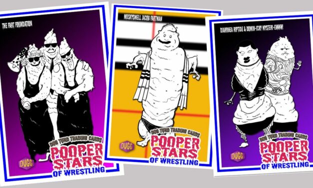 The Pooper Stars bring toilet humor to wrestling cards