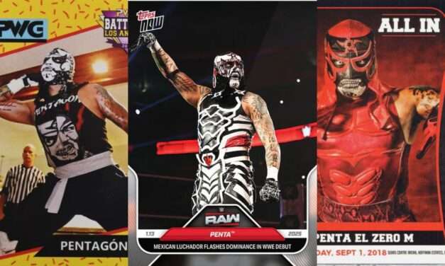 The wrestling cards of Penta and his Lucha Underground alumni