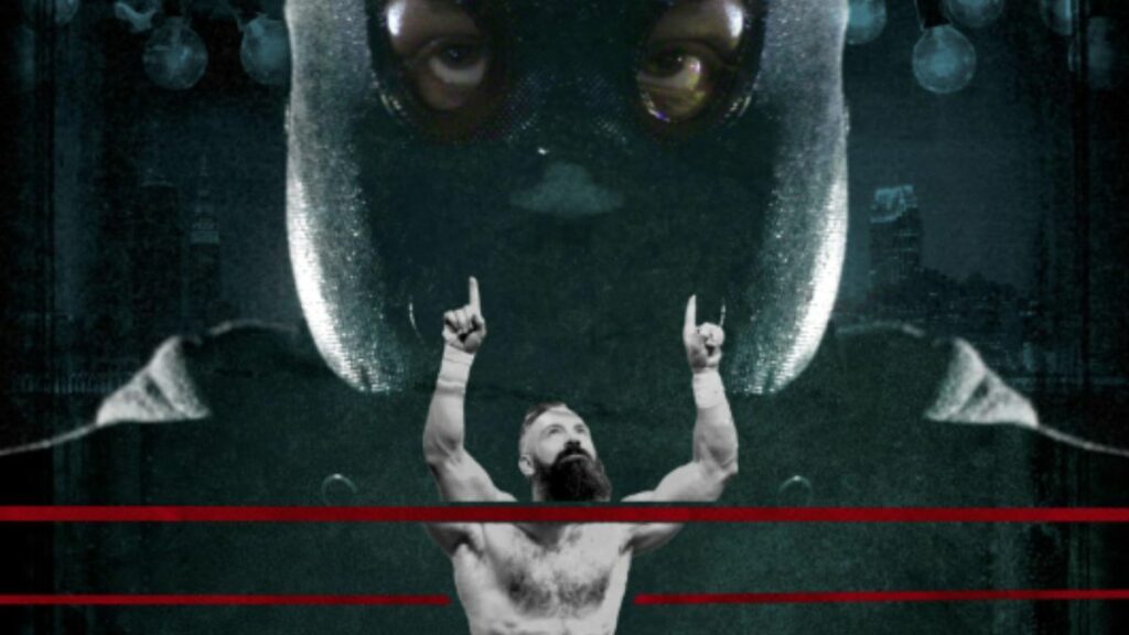 Matt Cross on the poster for Powerbomb.