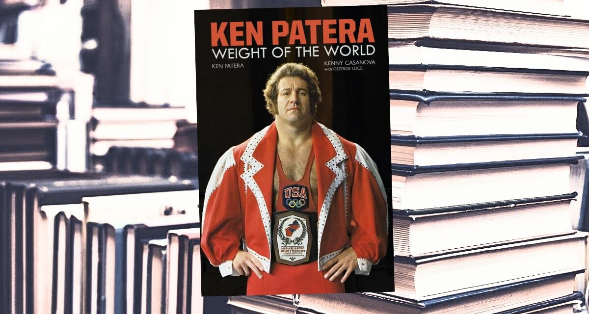 Ken Patera’s book is weighty and ribald