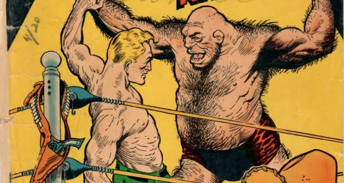 When pro wrestling inspires non-wrestling comic books, part 5