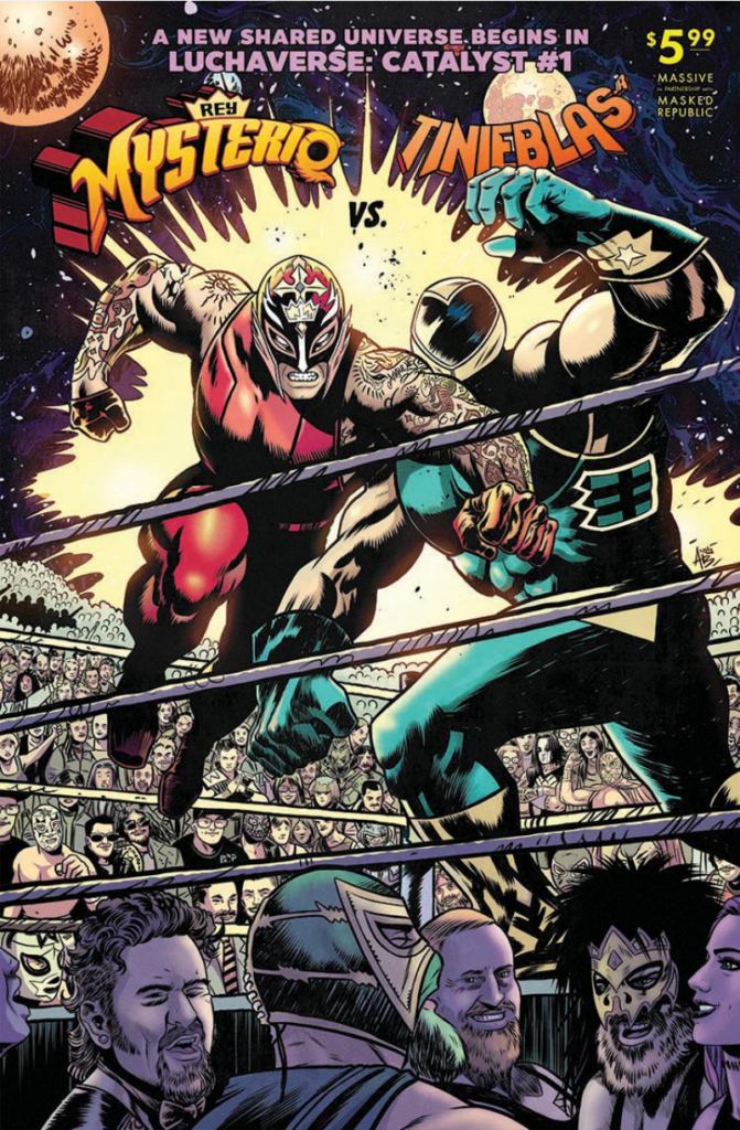 luchaverse comic cover