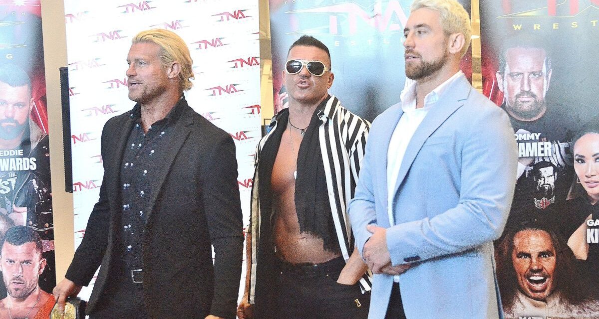 Nemeth, Hendry, Kazarian, and the Hardys appear at TNA Bound for Glory press conference