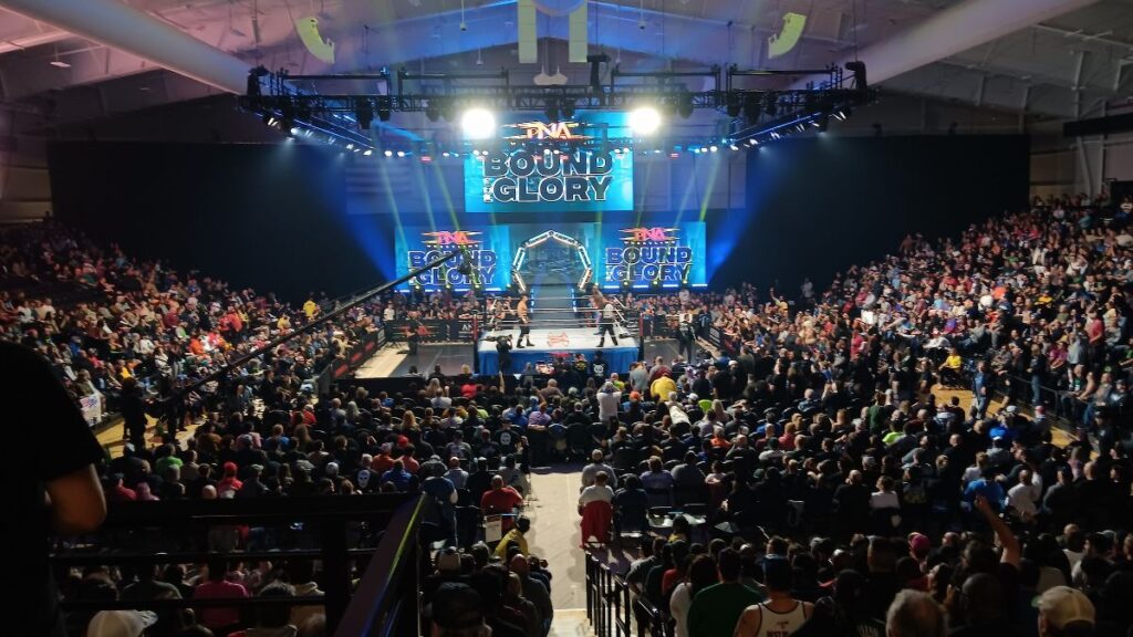 TNA Bound For Glory at the Wayne State University Fieldhouse in Detroit, Michigan, on Saturday, October 26, 2024. Photo by Josh Olsen